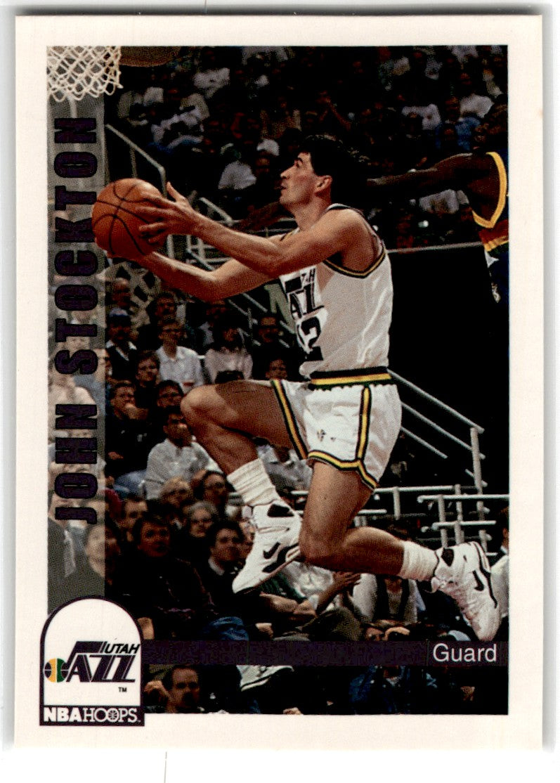 1992 Hoops John Stockton Card 229 Default Title