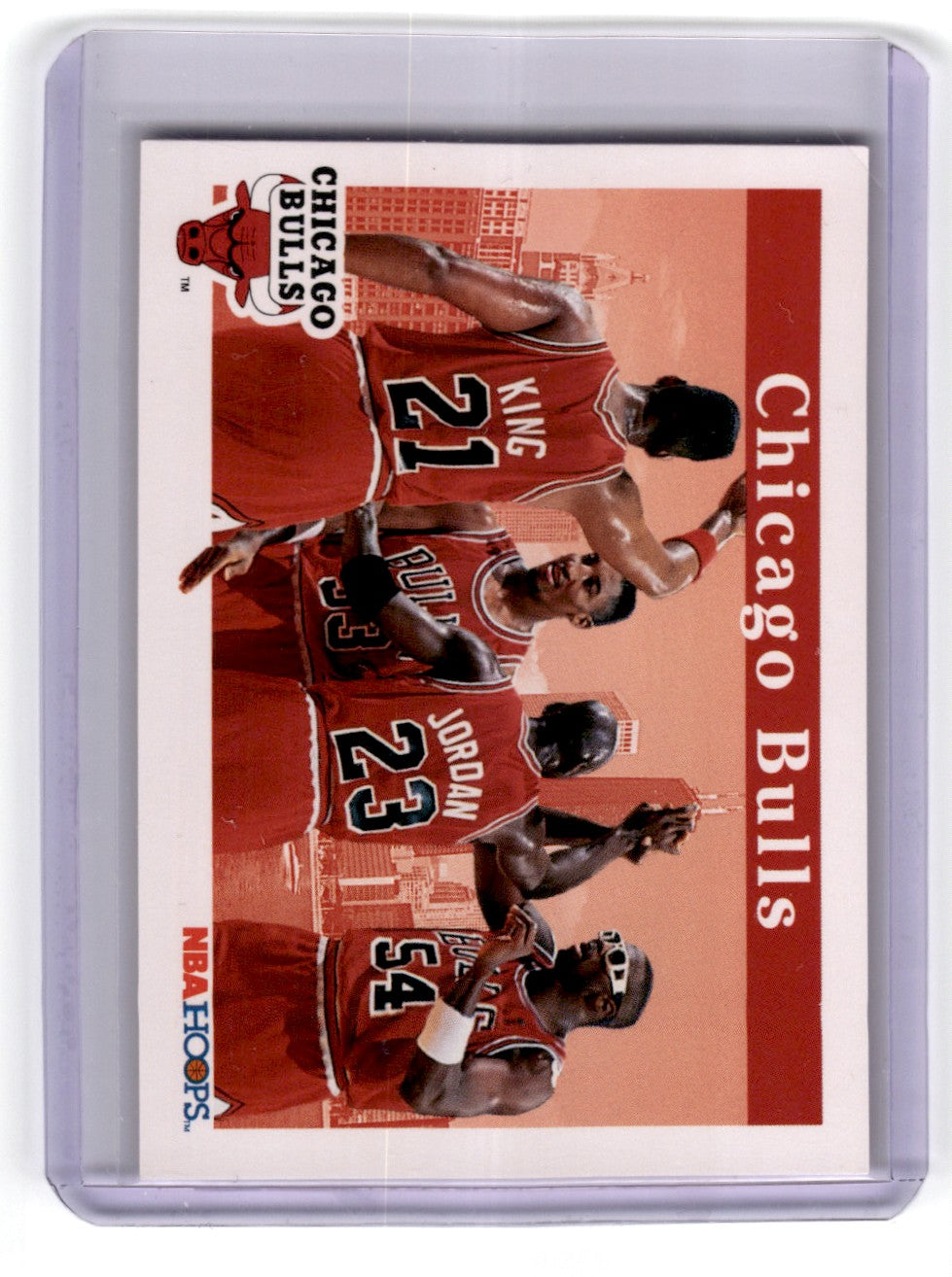 1992 Hoops Chicago Bulls Card 269