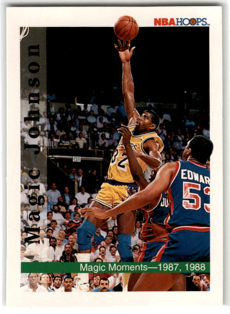 1992 Hoops Magic Moments Card 330 Default Title