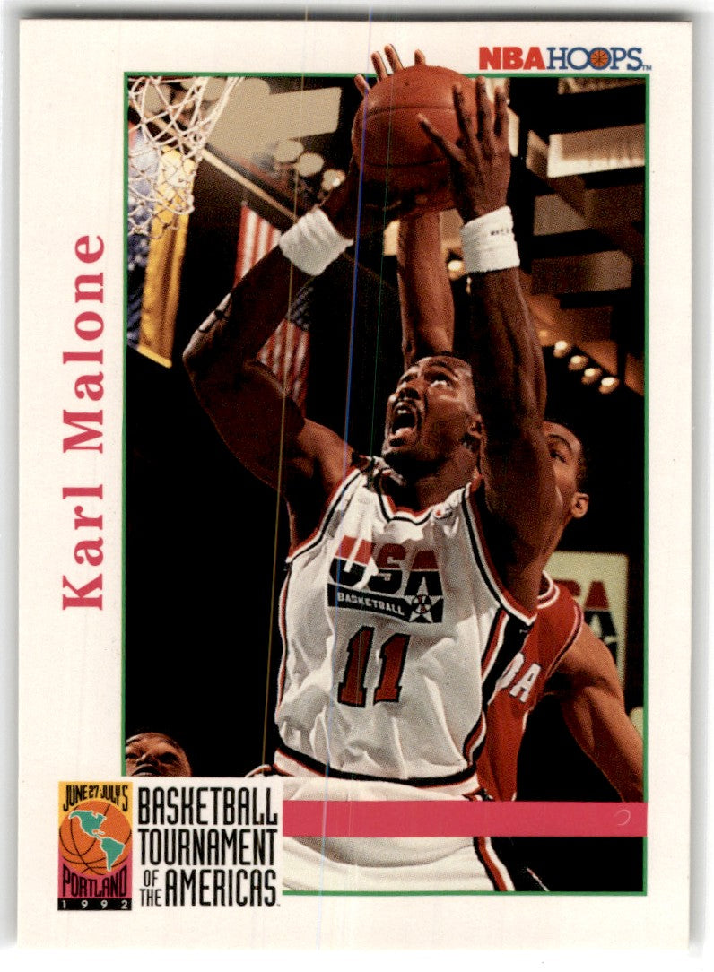1992 Hoops Karl Malone Card 343 Default Title