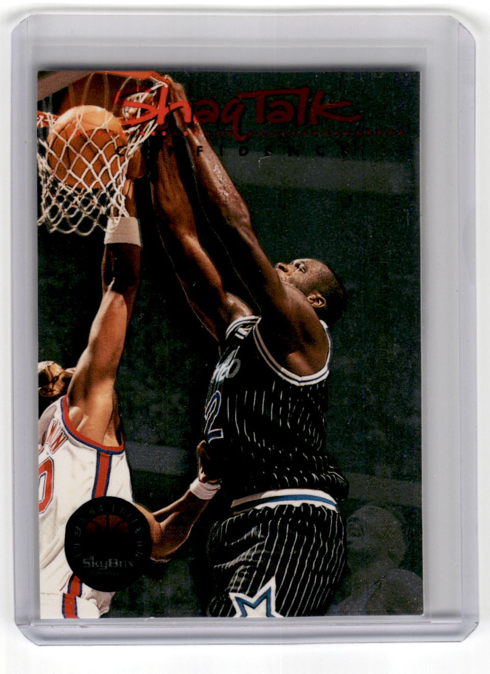 1992 SkyBox Shaq Talk Shaquille O'Neal Card 9