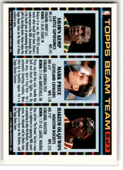 1992 Topps Gold Beam Team Hakeem Olajuwon Shawn Kemp Card 5
