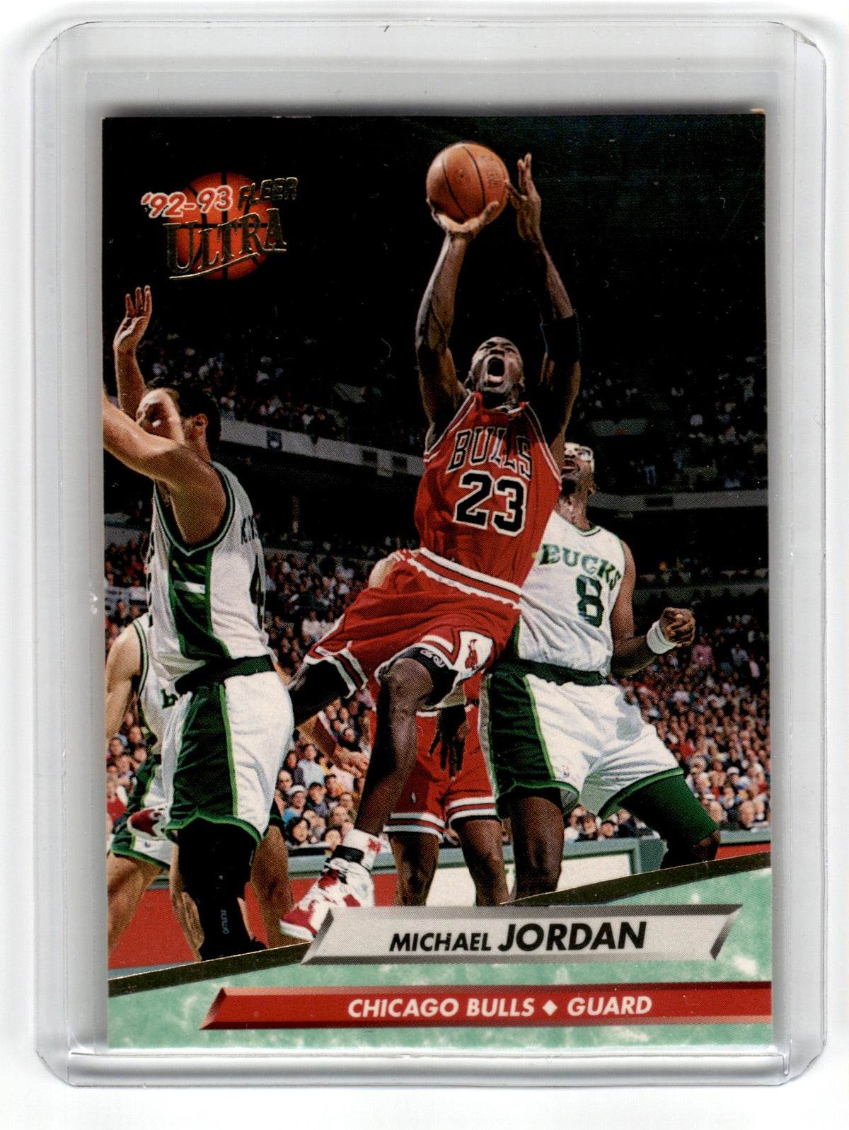 1992-93 Fleer Ultra Michael Jordan Card 27