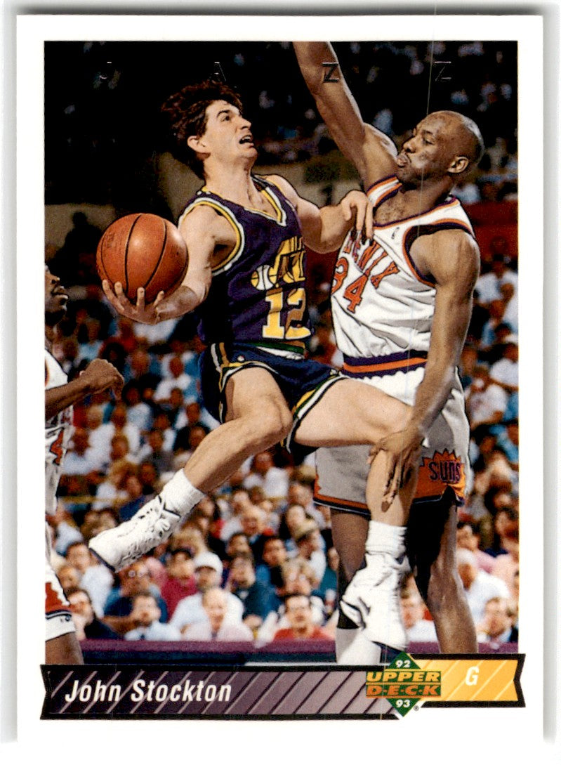 1992 Upper Deck John Stockton Card 116 Default Title