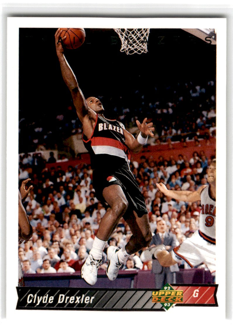 1992 Upper Deck Clyde Drexler Card 132 Default Title