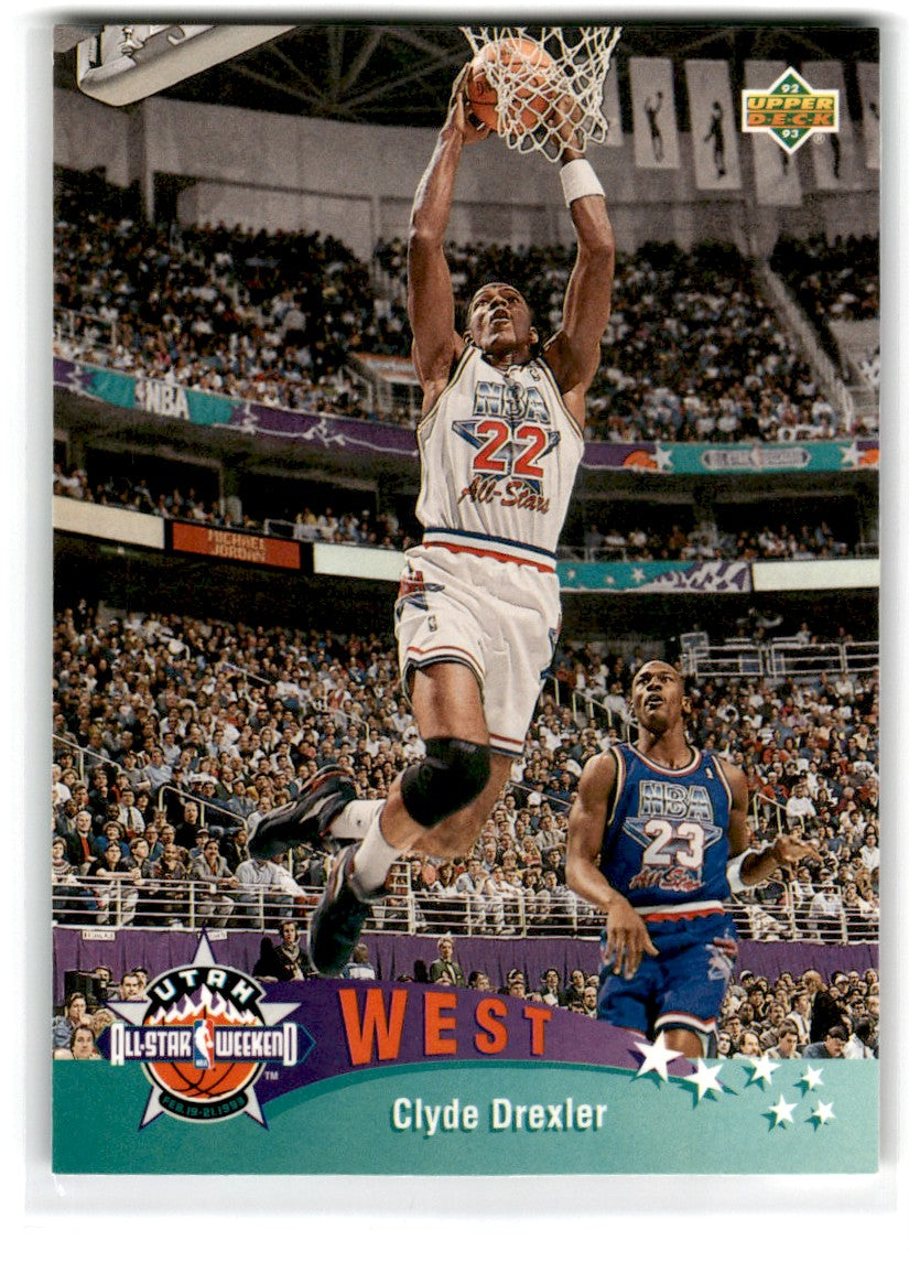 1992 Upper Deck Clyde Drexler Card 438 Default Title