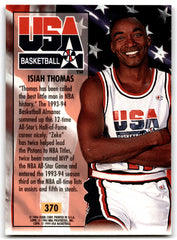 1993 Fleer Ultra Isiah Thomas USA Card#370