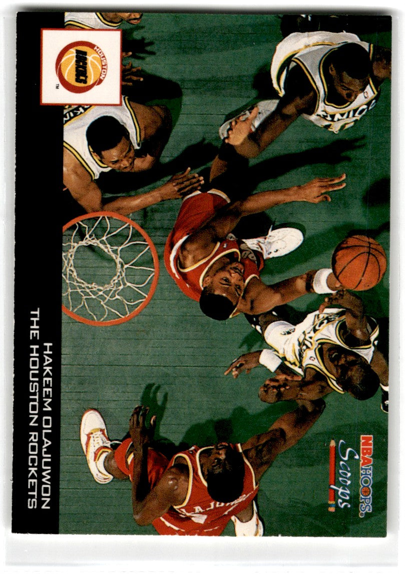 1993 Hoops Scoops Hakeem Olajuwon Card HS10 Default Title