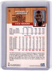 1993 Hoops Michael Jordan Card 28