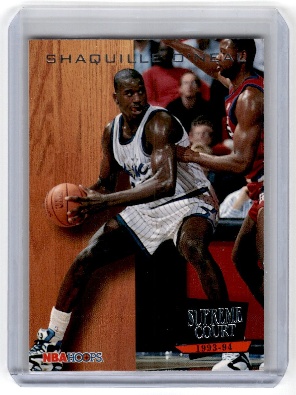 1993 NBA Hoops Supreme Court Shaquille O'Neal Card SC4