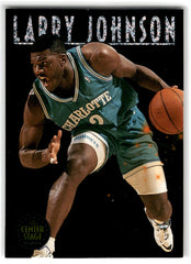 1993 SkyBox Center Stage Larry Johnson Card CS5 Default Title