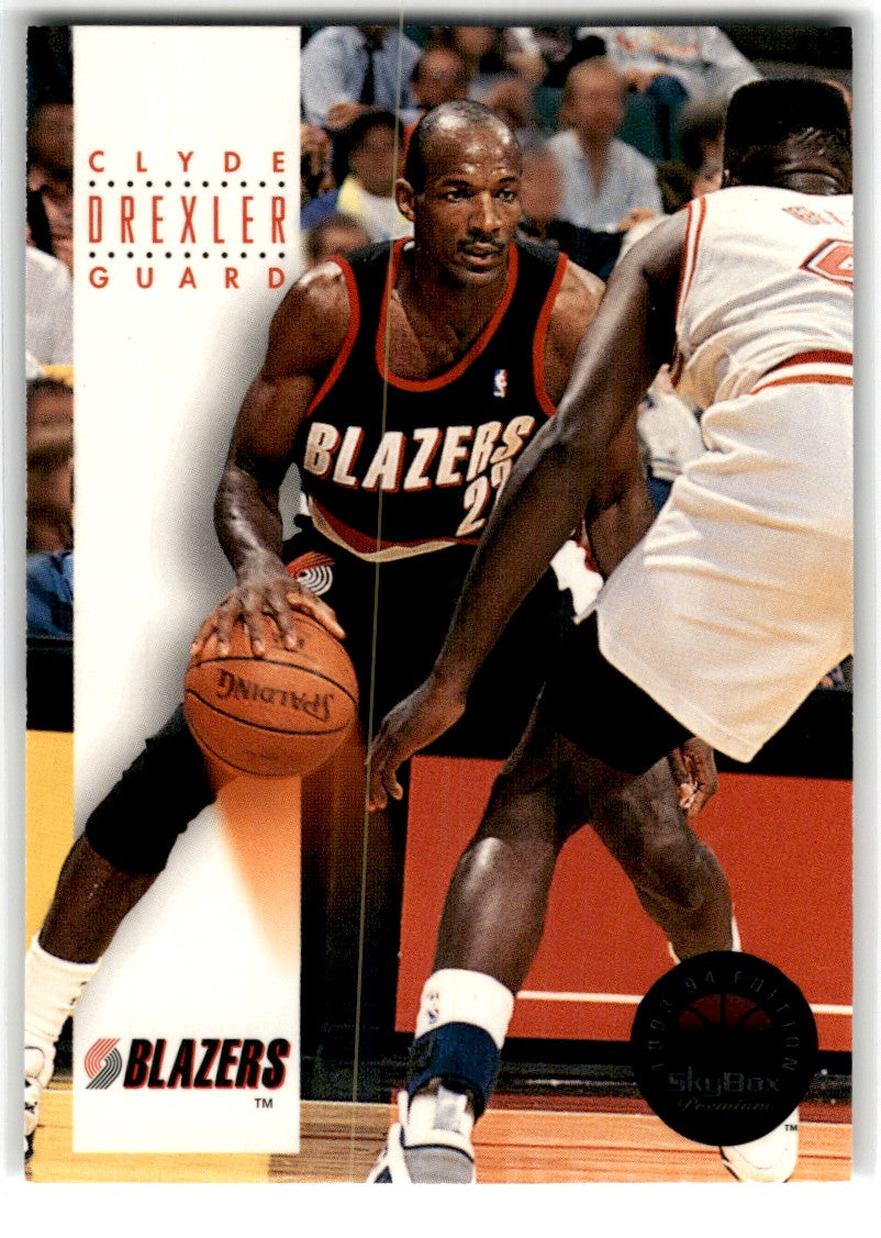 1993 SkyBox Clyde Drexler Card 150 Default Title