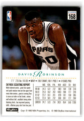1993 SkyBox David Robinson Card 168