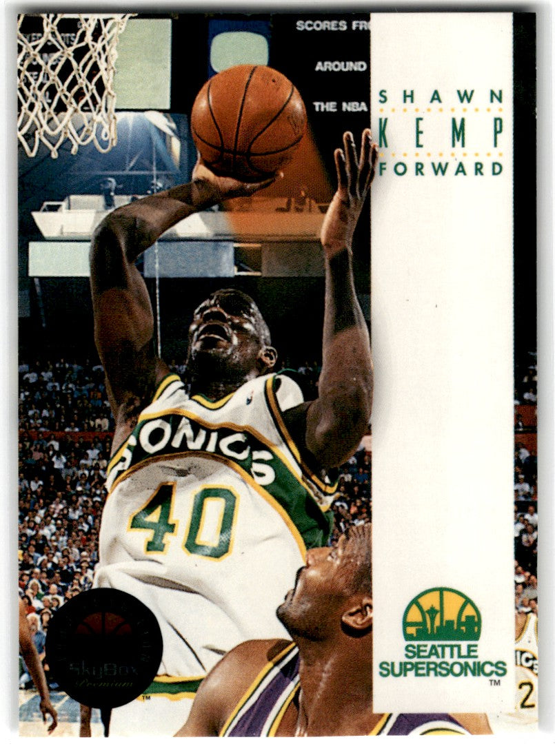 1993 SkyBox Shawn Kemp Card 169 Default Title