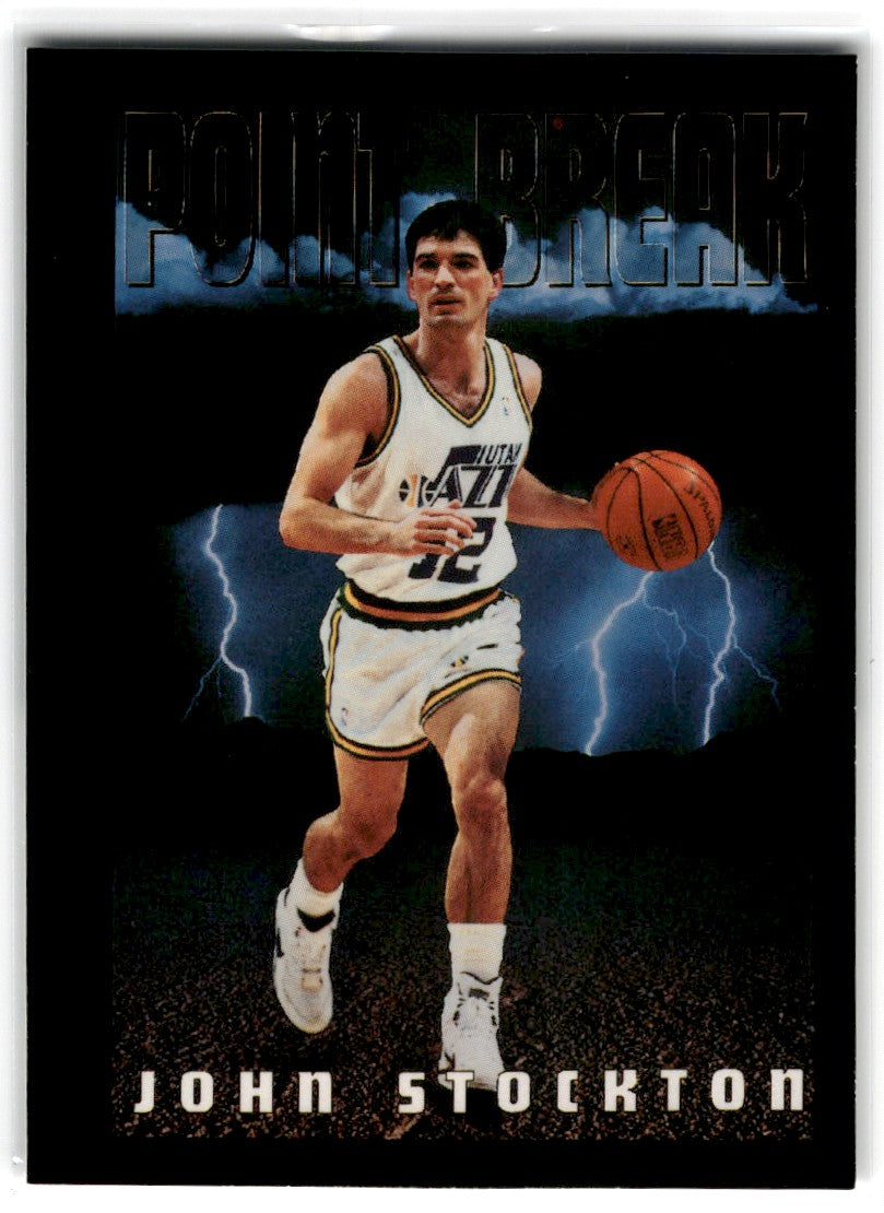 1993 SkyBox John Stockton Card 338 Default Title