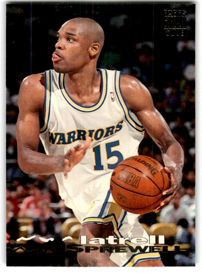1993 Stadium Classic Collectors Club Gold Crown Latrell Sprewell Card294 Default Title