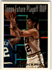 1993 Topps Gold John Stockton Card 201 Default Title
