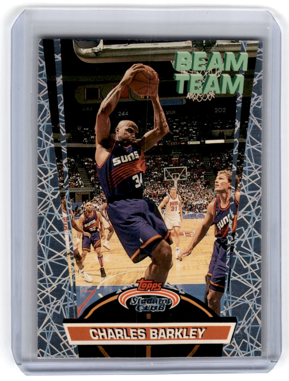 1993 Topps Stadium Club Charles Barkley Beam Team Card 15