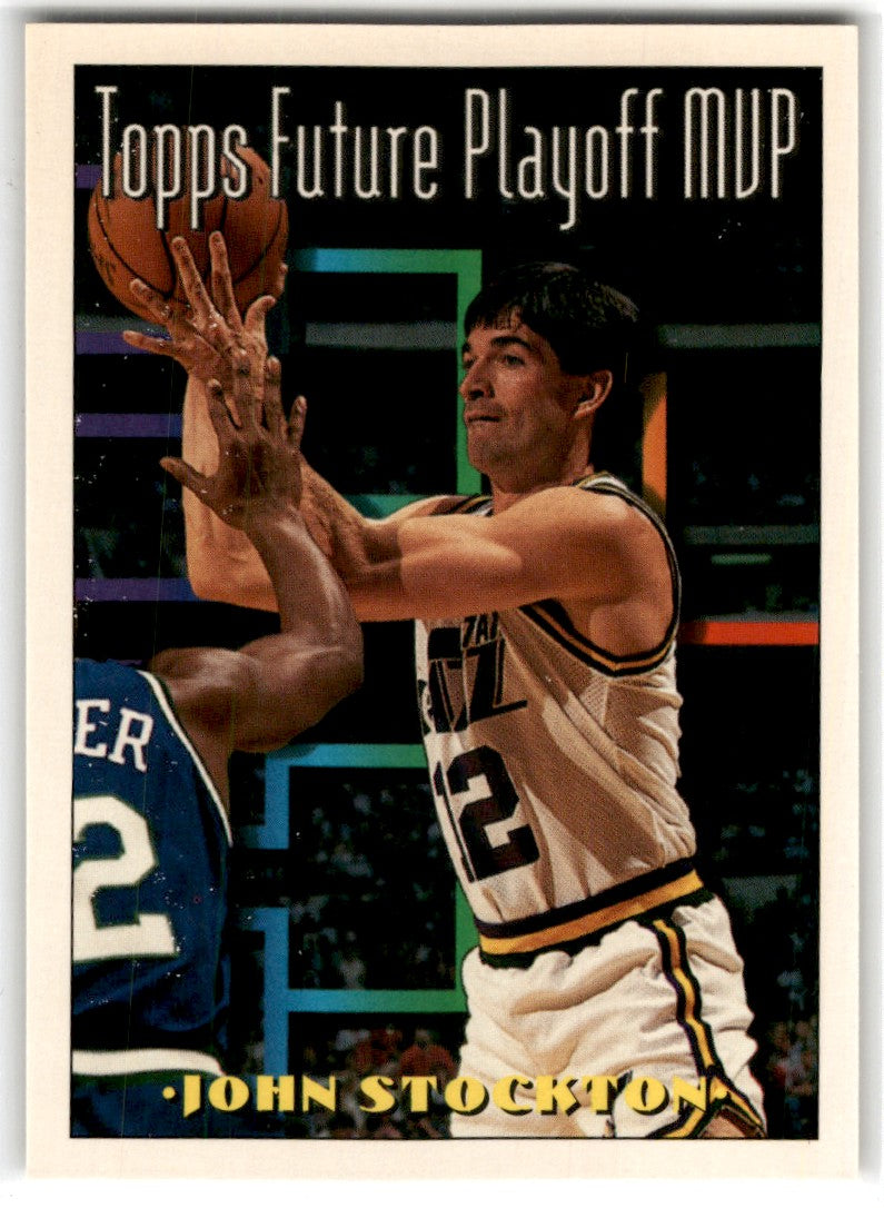 1993 Topps John Stockton Card201 Default Title