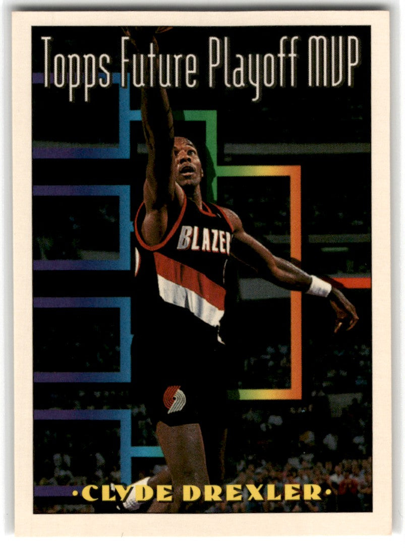 1993 Topps Clyde Drexler Card 206 Default Title