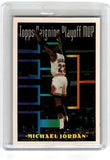 1994 Topps Michael Jordan Reigning Playoff MVP Card 199