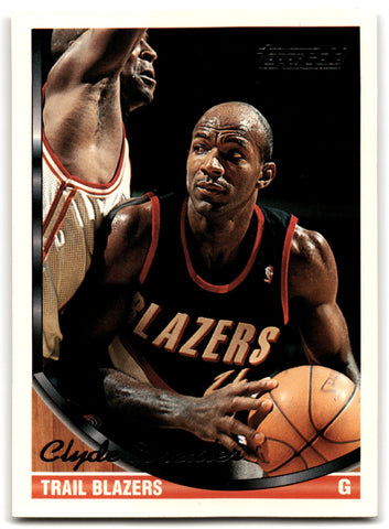 1993 Topps Gold Clyde Drexler Portland Trail Blazers Card 249