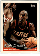 1993 Topps Clyde Drexler Card 249 Default Title