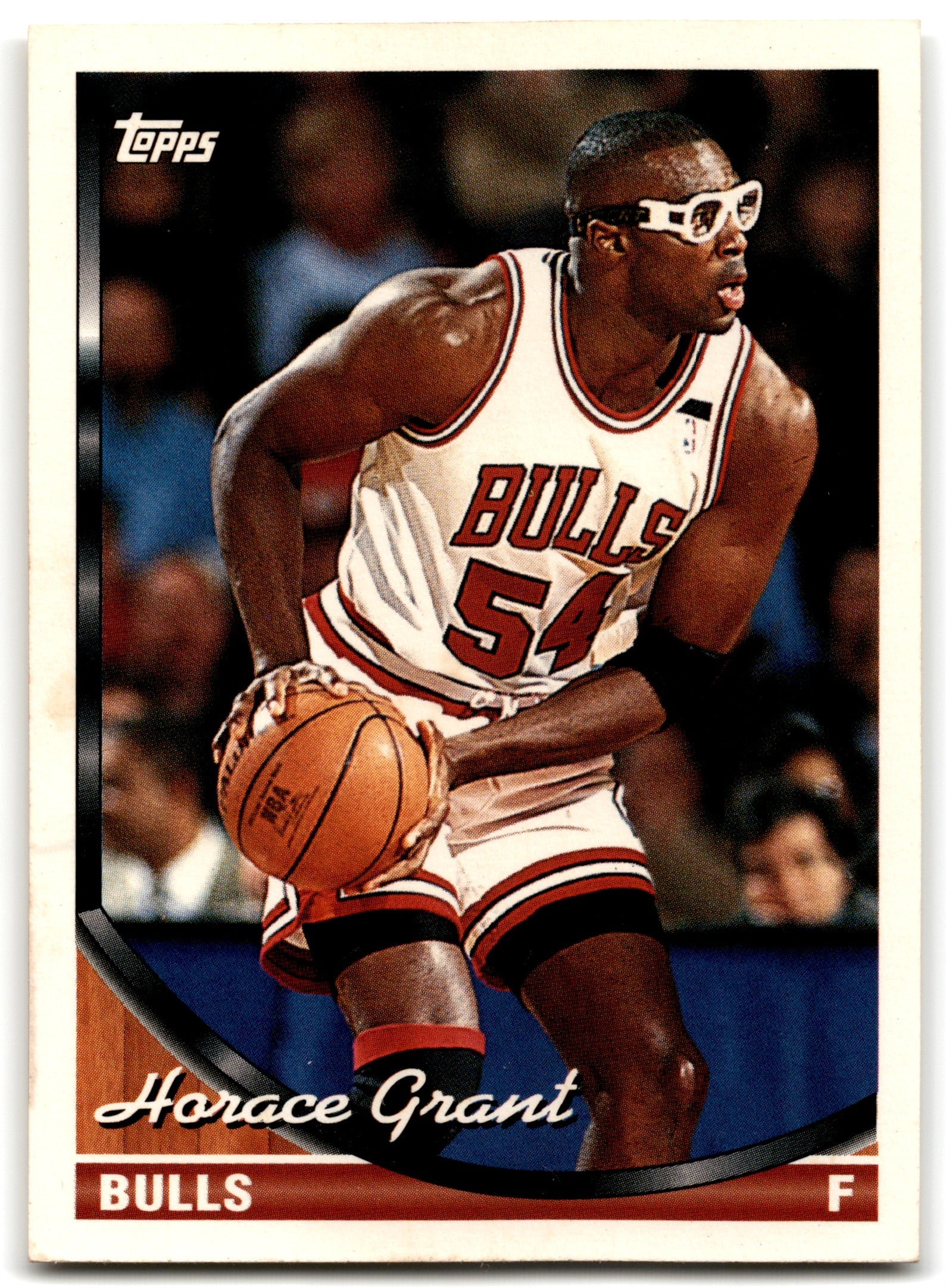 1993 Topps Horace Grant Chicago Bulls Card 288