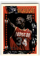 1993 Topps Hakeem Olajuwon Card 2 Default Title