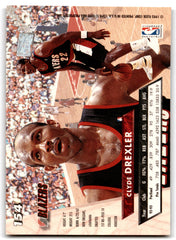 1993 Ultra Clyde Drexler Portland Trail Blazers Card 154