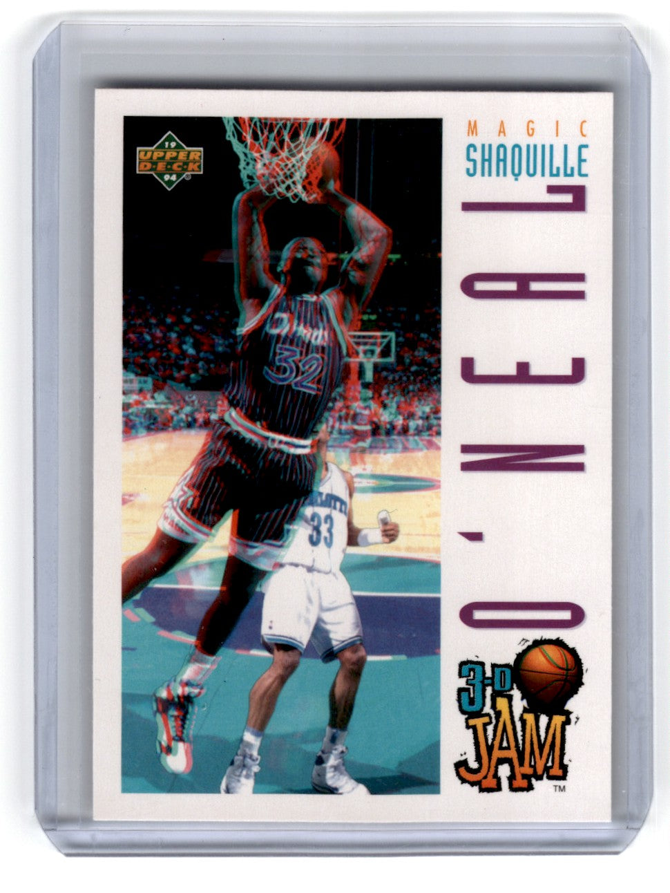 1993 Upper Deck Pro View Shaquille O'Neal Card 102
