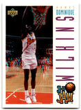 1993 Upper Deck Pro View Dominique Wilkins Atlanta Hawks 89