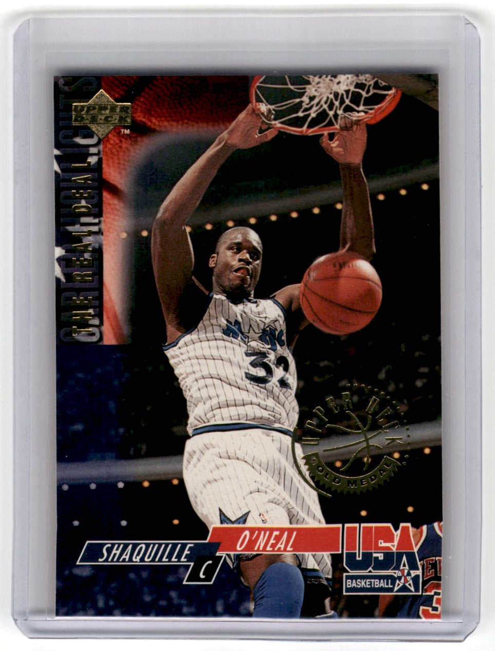 1993 Upper Deck USA Shaquille O'Neal Card 52 Default Title