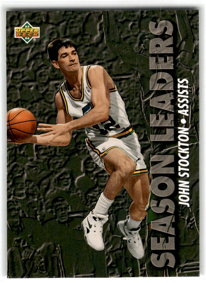 1993 Upper Deck John Stockton Card 168 Default Title