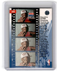 1993 Upper Deck Michael Jordan MVP Finals He's Back Card 204