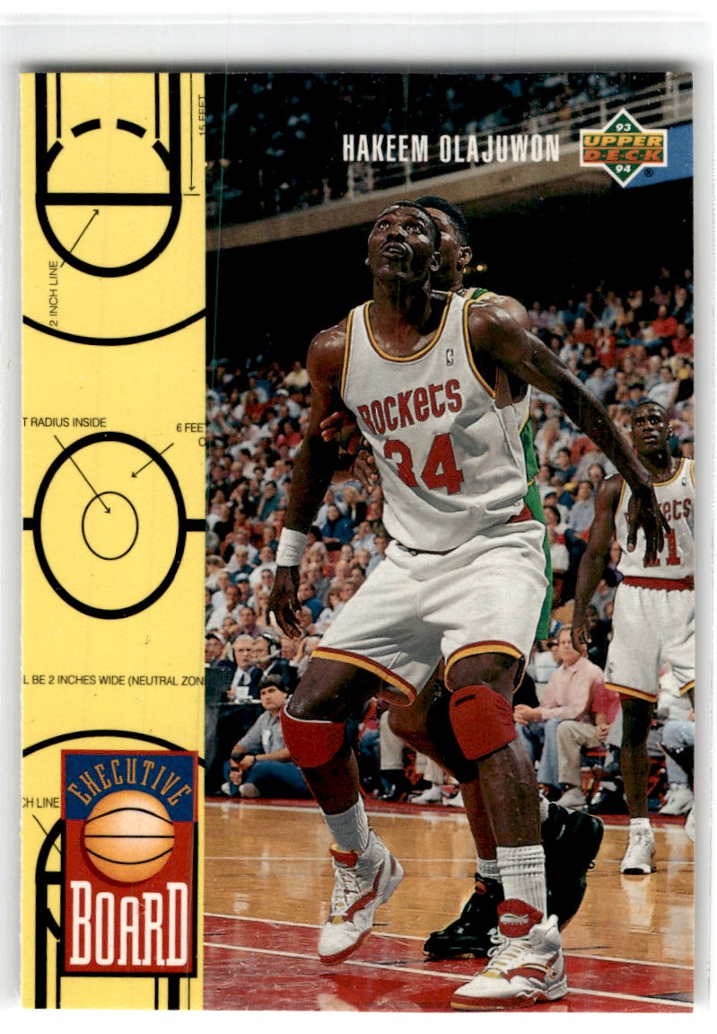 1993 Upper Deck Hakeem Olajuwon Card 425 Default Title