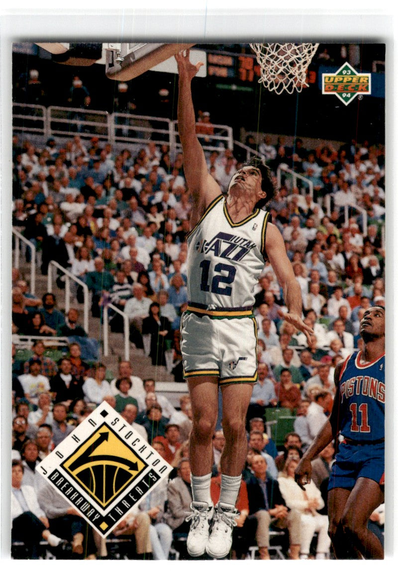1993 Upper Deck John Stockton Card445 Default Title