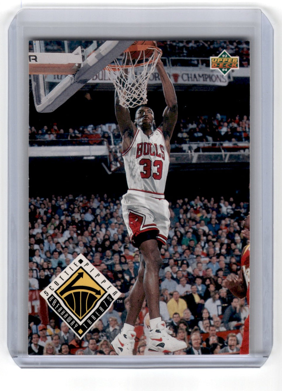 1993 Upper Deck Scottie Pippen Card 449