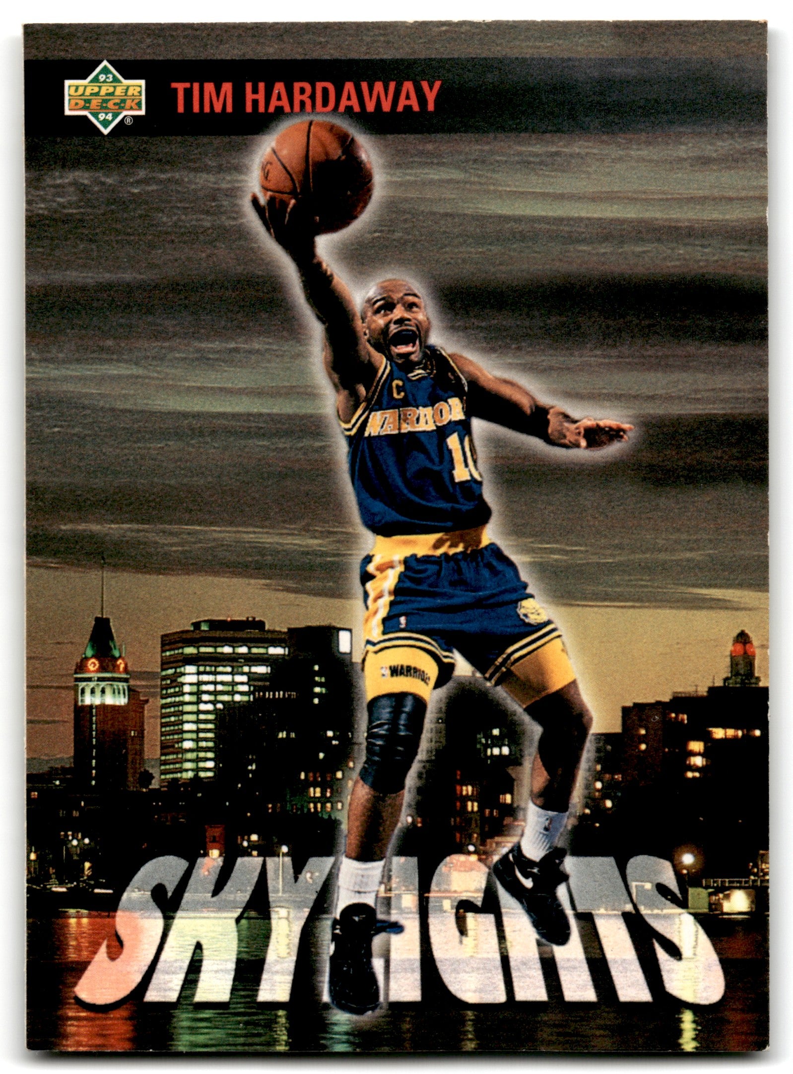 1993 Upper Deck Tim Hardaway Golden State Warriors Card 470
