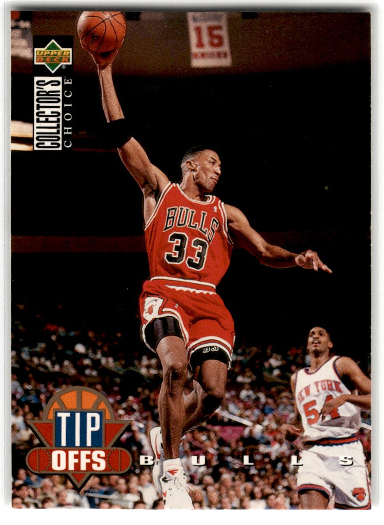 1994 Collector's Choice Tip Offs Scottie Pippen Card 169