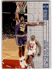 1994 Collector's Choice Italian Karl Malone Card 397 Default Title