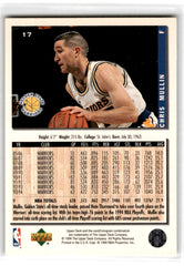 1994 Upper Deck Collector's Choice Chris Mullin Card 17