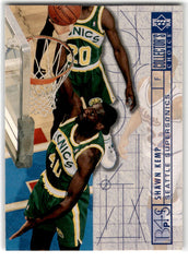 1994 Collector's Choice Silver Signatures Shawn Kemp Card 396 Default Title