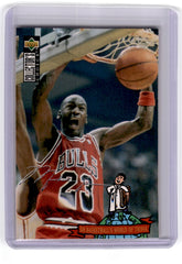 1994 Collector's Choice Silver Signatures Michael Jordan Card 402