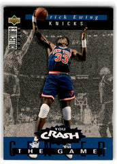 1994 Collector's Choice You Crash the Game Rebounds Exchange Patrick Ewing Card R2