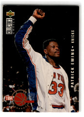 1994 Collector's Choice Patrick Ewing Card 201 Default Title