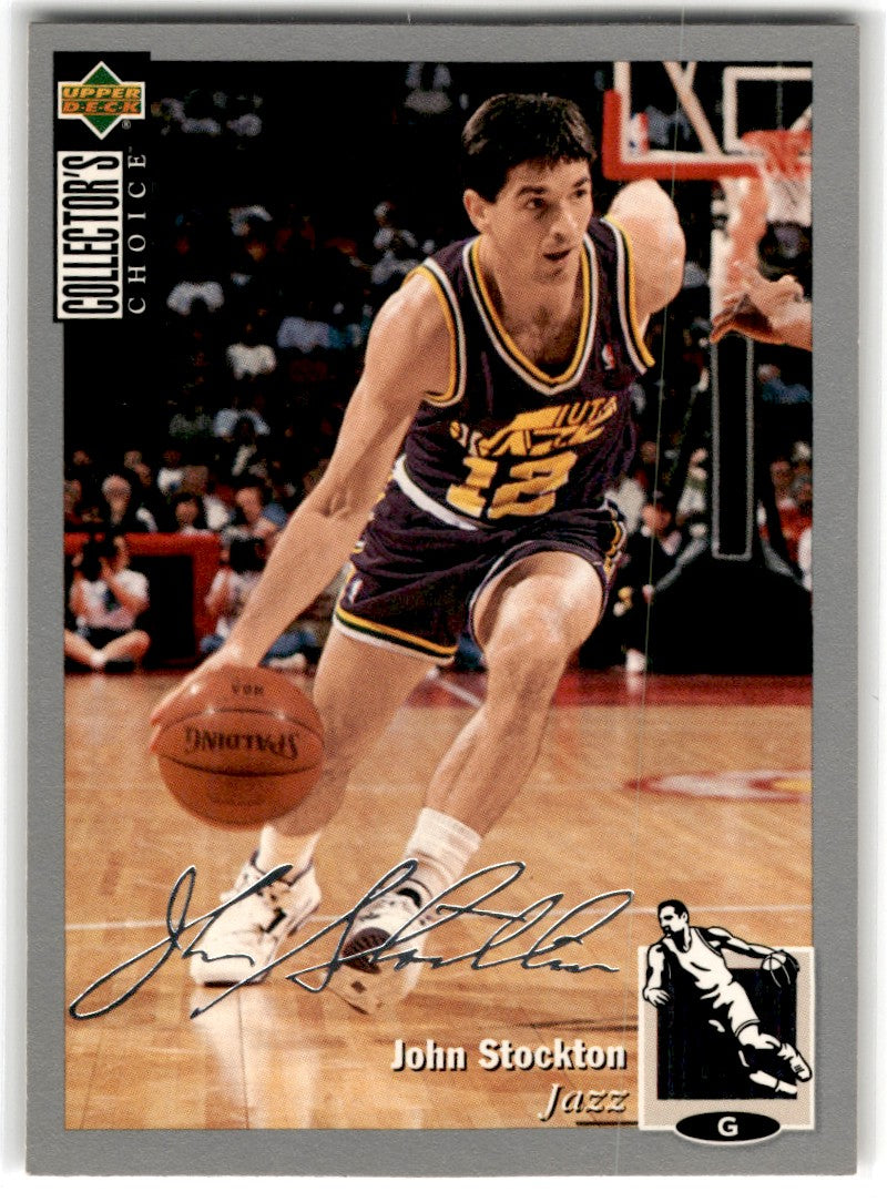 1994 Collector's Choice John Stockton Card 212 Default Title