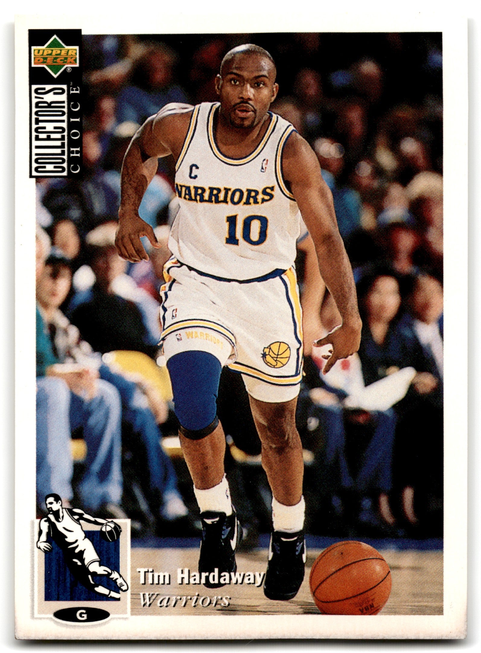 1994 Collector's Choice Tim Hardaway Golden State Warriors Card 310