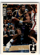 1994 Collector's Choice Karl Malone Card 32 Default Title