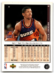 1994 Collector's Choice Kevin Johnson Phoenix Suns Card 7